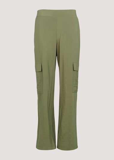 Et Vous Green Cargo Trousers