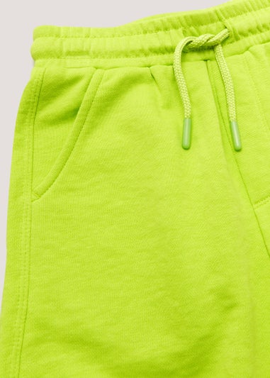 Boys Lime Shorts (4-13yrs)