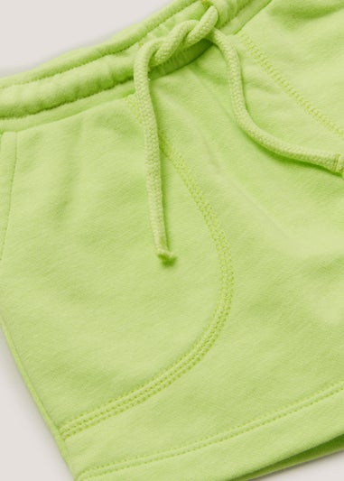 Boys Lime Jogger Shorts (9mths-6yrs)