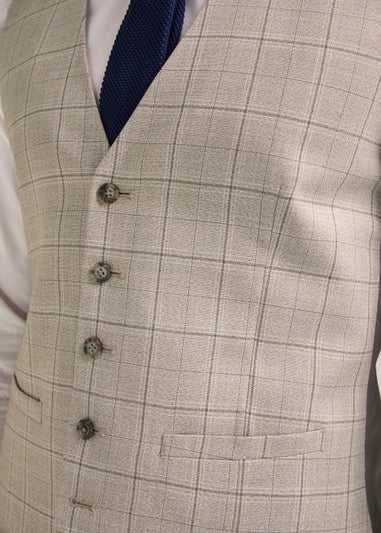 Taylor & Wright Hoffman Brown Suit Waistcoat