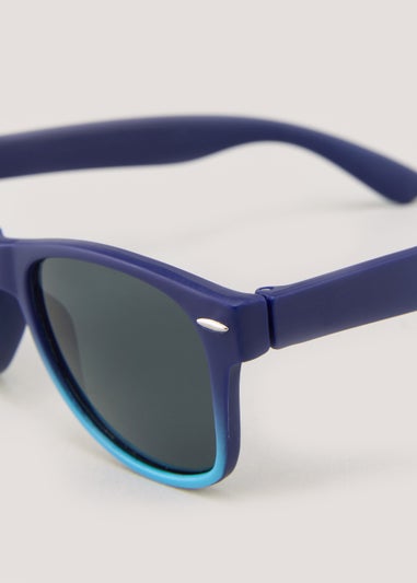 Kids Blue Ombre Nomad Sunglasses (3-10yrs)