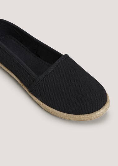 Black Ballet Espadrilles