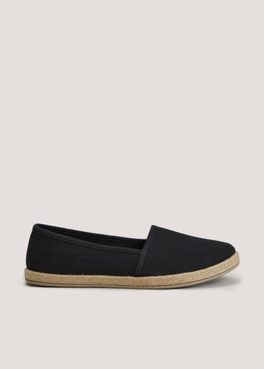 Black Ballet Espadrilles