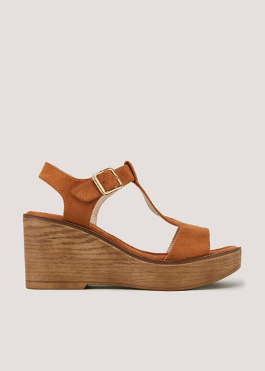 Soleflex Orange Multi Strap Clogs