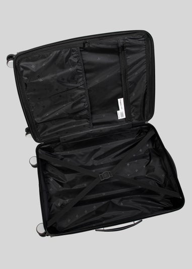 IT Luggage Silver Wave Suitcase - Matalan