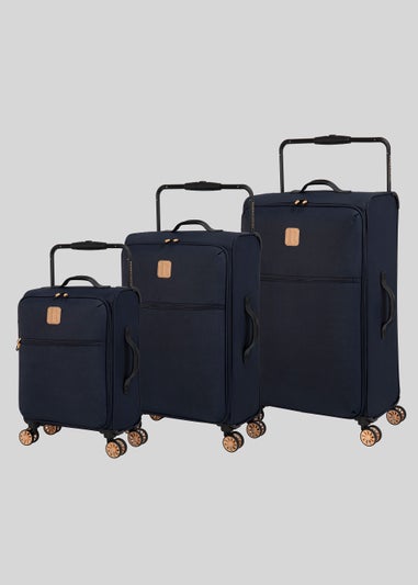 IT Luggage Navy World's Lightest Suitcase