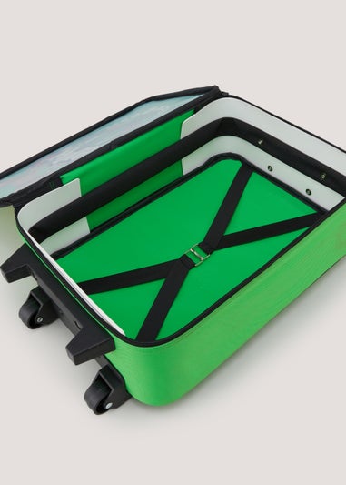 Kids Green Minecraft Suitcase