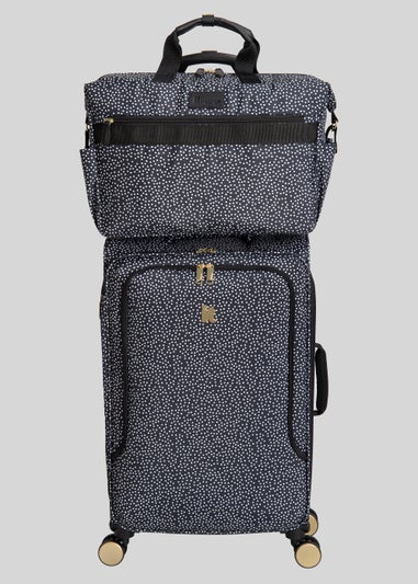 IT Luggage True-Lite Black Spot Suitcase
