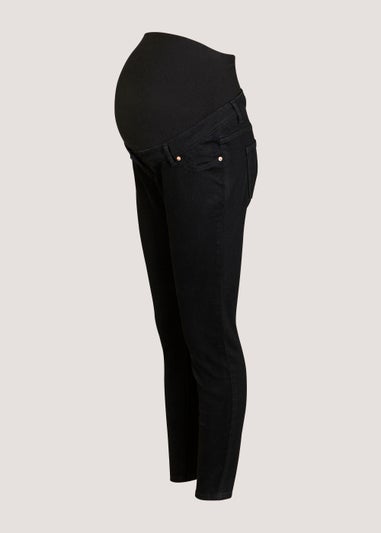 Maternity April Black Over Bump Skinny Jeans