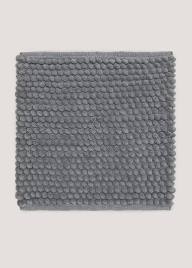 Blue Chunky Bobble Shower Mat (50cm x 50cm)