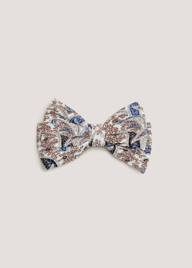 Paisley Bow Hair Clip