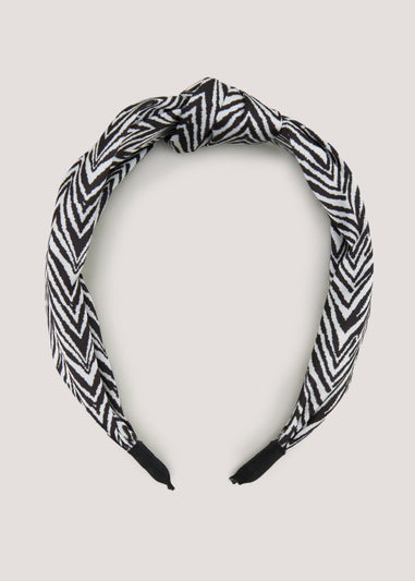 Black Aztec Hairband