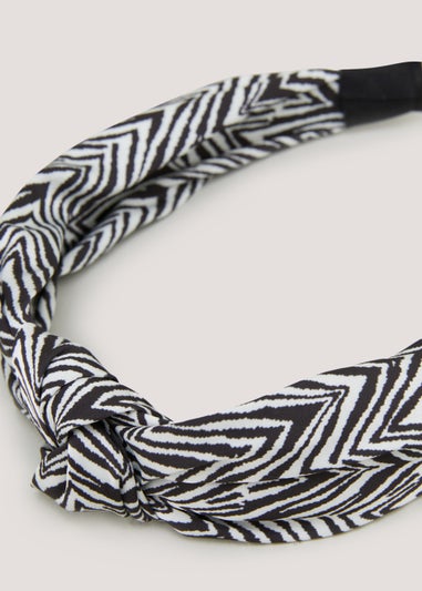 Black Aztec Hairband