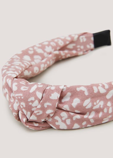 Pink Mark Marking Print Headband