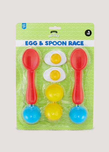 Kids Egg & Spoon Race Set - Matalan