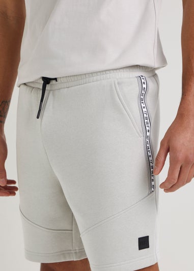 US Athletic Light Grey Tape Shorts