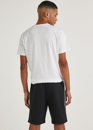 US Athletic Black Tape Jogger Shorts