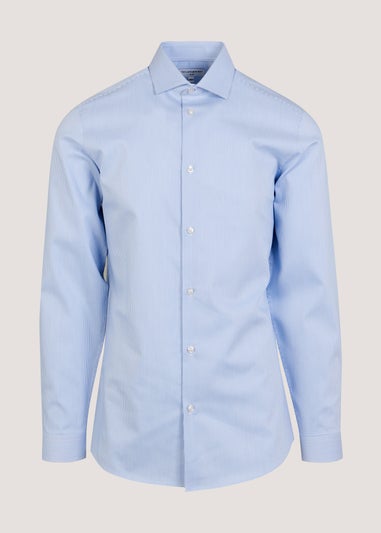 Taylor & Wright Blue Stripe Slim Fit Shirt