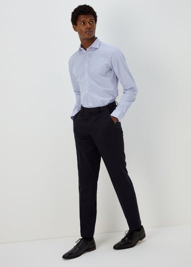 Taylor & Wright Blue Stripe Slim Fit Shirt