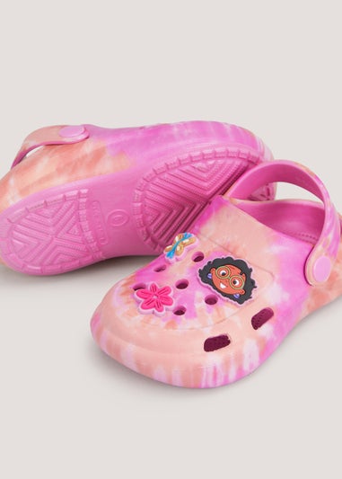 Kids Pink Disney Encanto Clogs (Younger 4-12)