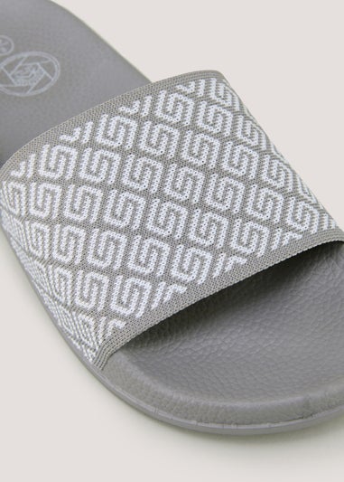 Grey Fabric Sliders