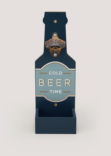 Navy Bottle Opener (12cm x 6cm x 35cm)