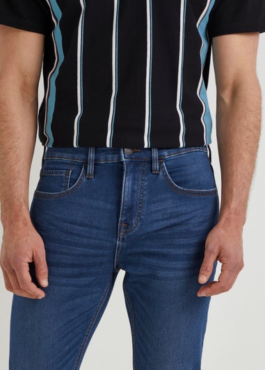 Dark Wash Ultra Comfort Skinny Fit Jeans