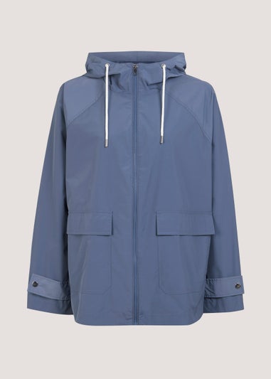 Blue Parka Coat