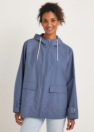 Blue Parka Coat