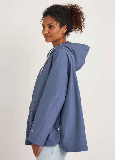 Blue Parka Coat