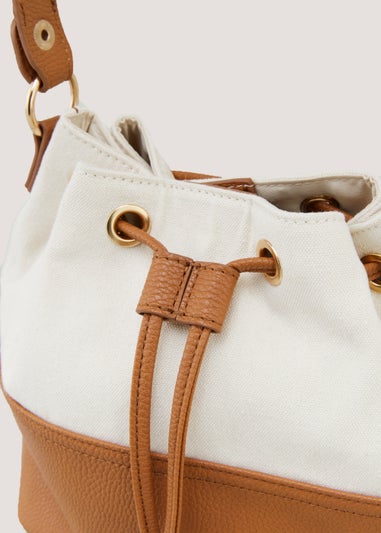 Colour Block Bucket Bag