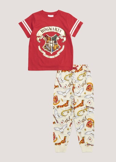 Kids Harry Potter Hogwarts Pyjama Set 5 12yrs Matalan