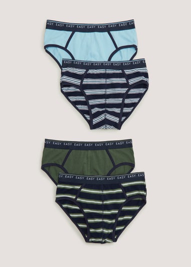4 Pack Khaki Briefs