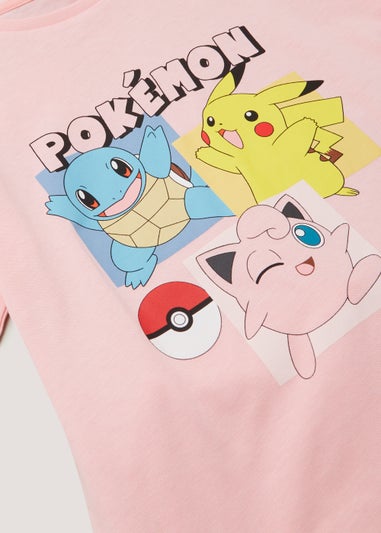 Kids Pink Pokemon Pyjama Set (5-12yrs)