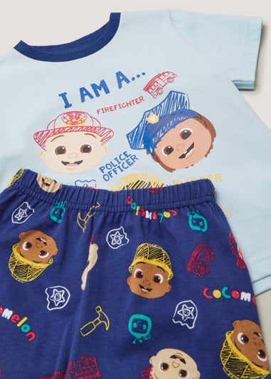 Kids Navy Cocomelon Short Pyjama Set (12mths-4yrs)