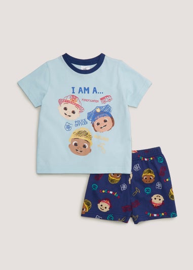 Kids Navy Cocomelon Short Pyjama Set (12mths-4yrs)