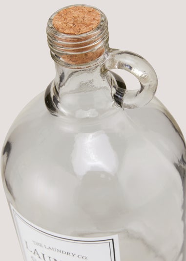 Clear Glass Bottle (26cm x 12cm)