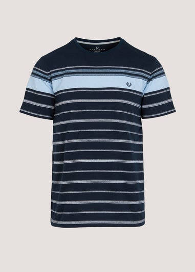 Lincoln Navy Stripe T-Shirt