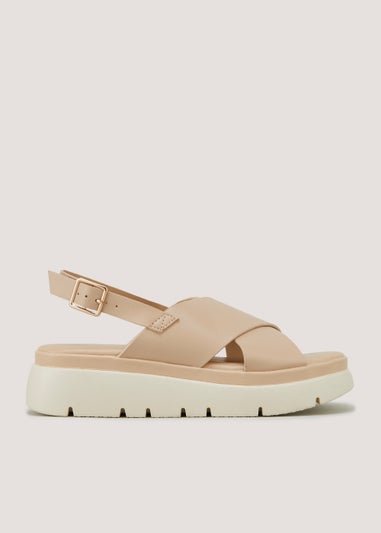 Nude Sporty Flatform