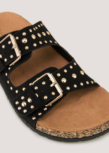 Studded birkenstock deals style sandals