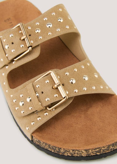 Stud on sale slider sandals