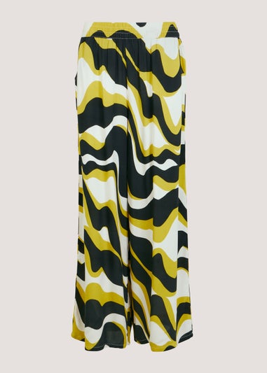 Et Vous Green Swirl Print Co-Ord Trousers