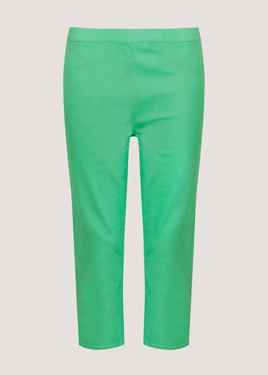 Rosie Green Cropped Pull On Jeggings