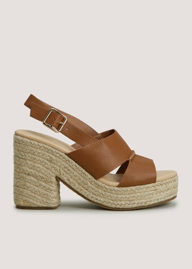 Et Vous Tan Platform Espadrilles