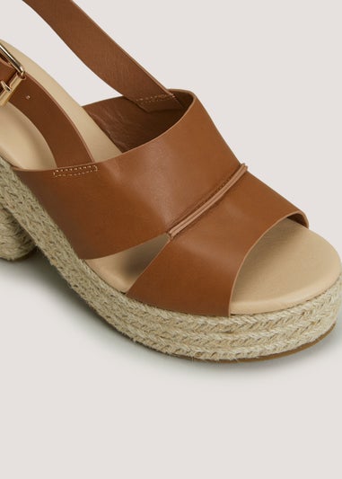 Et Vous Tan Platform Espadrilles