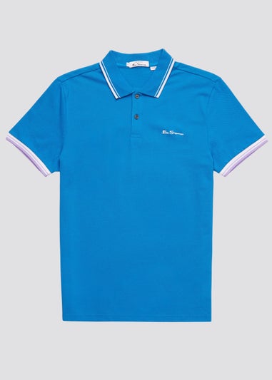 Ben Sherman Blue Signature Polo Shirt