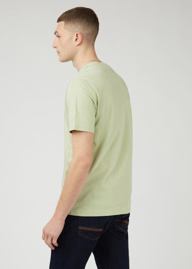 Ben Sherman Green Target Print T-Shirt