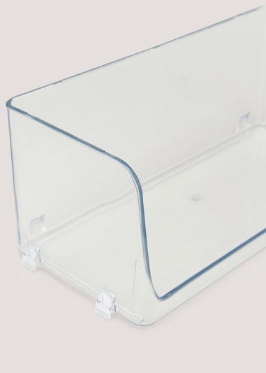 Clear Stackable Fridge Storage (32cm x 15cm x 12.5cm)