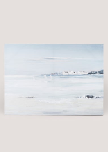 Blue Beach Wall Art (50cm x 70cm)