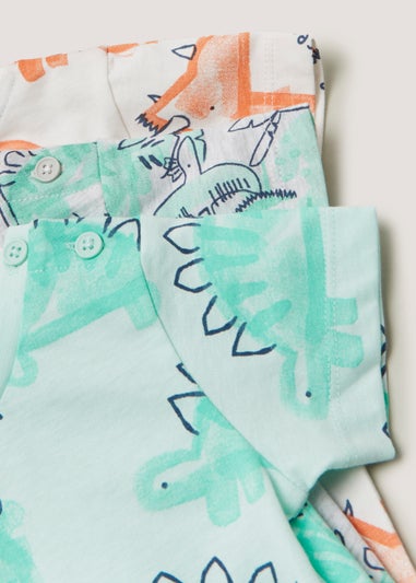 Baby 3 Pack Dinosaur T-Shirts (Newborn-23mths)